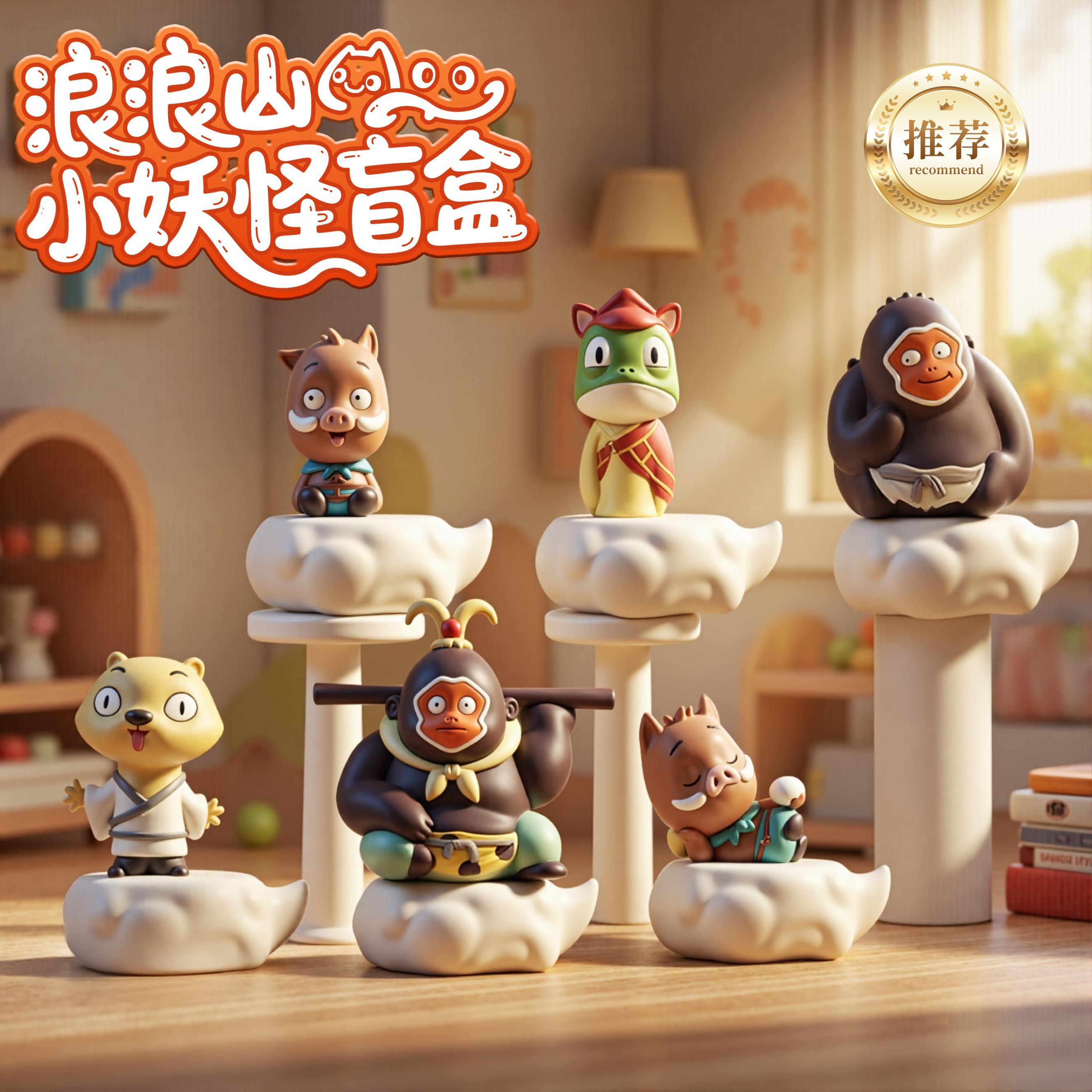浪浪山小妖怪桌面小摆件手办玩具