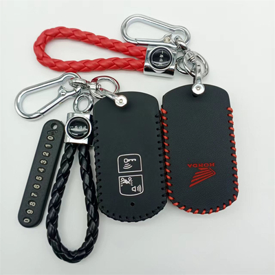 适用本田摩托车2键PCX150 X-ADV佛沙125 Scoopy SH300钥匙套包扣