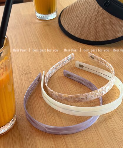 bestpart发箍亚克力韩国甜美三色