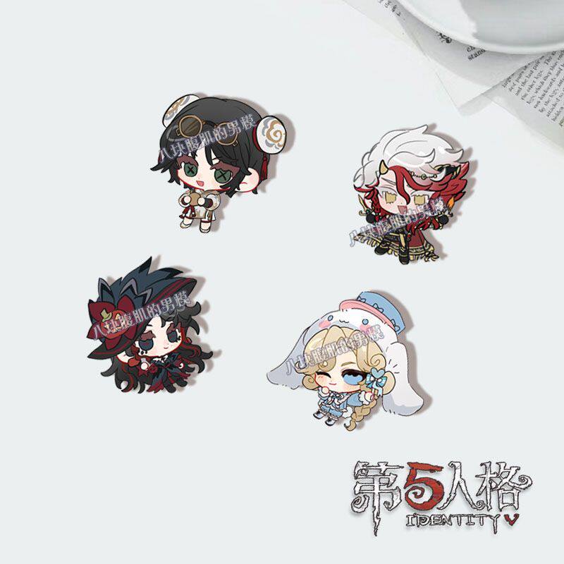第5人格胸针游戏周边作曲家摄影师徽章卡通少女生日饰品学生礼物图片