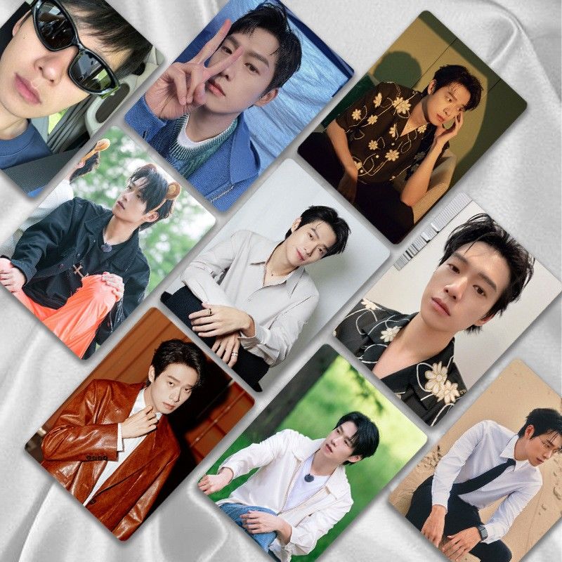 魏大勋镭射小卡明星同款周边高清盒装自印拍立得闪卡LOMO卡学生礼