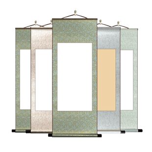 卷轴画轴挂画空白横国画书法作品纸软笔专用宣纸四尺整张写的用纸对开画卷中堂字画毛笔字书画大横幅儿童长