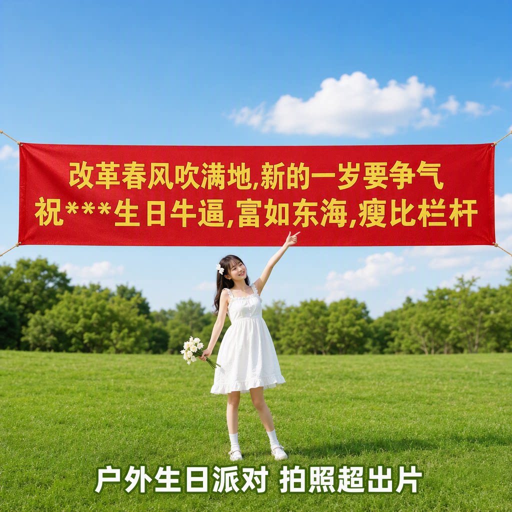 【庆祝生日宴会】个性化定制内容图片