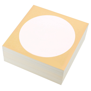 宣卡纸半生熟33x33镜面纸美术宣纸画画专用纸圆形半生熟国画卡纸半生半熟镜心正方形圆形熟宣纸工笔画加厚38