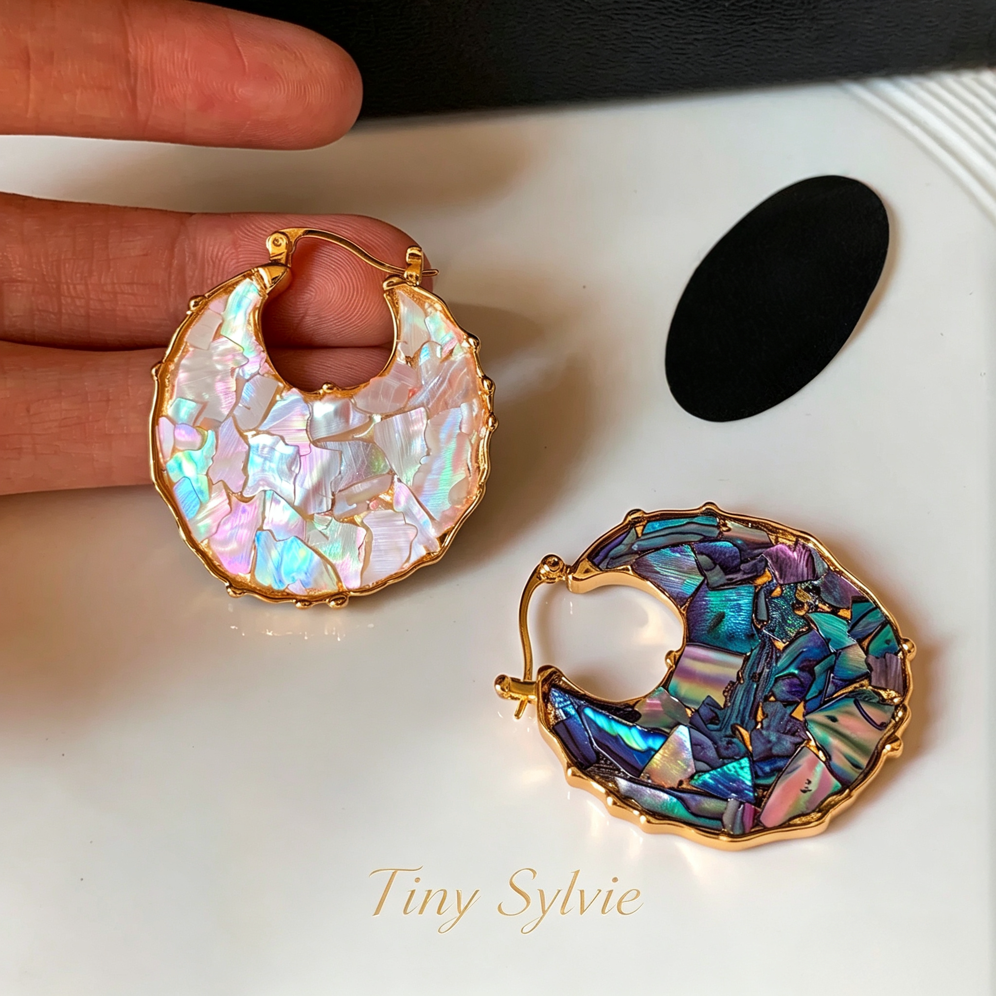 TinySylvie法式大圈耳环轻奢
