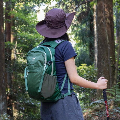 户外徒步登山包女轻便山系爬山双肩包25升夏轻量化背包旅游防泼水