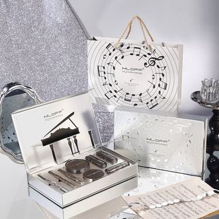 HLOFF挚爱黑白键の吻美妆套盒情人七夕送女友闺蜜生日礼物伴手礼