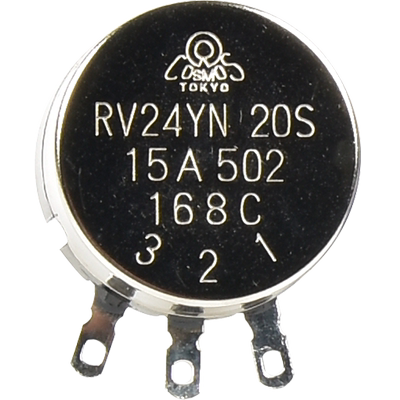 RV24YN 20S 15A B502电位器电焊机送丝机电流调节旋钮5K单圈碳膜