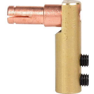 包邮 PE电熔焊机插头全自动PE联塑电熔接头4.0/4.7/5.0铜头子新