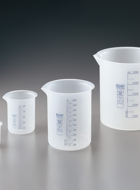 KARTELL 塑料烧杯 25ml-5000ml 进口PP刻度烧杯 可耐高温高压烧杯