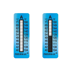 测温纸英国Thermax进口八格/十格/五格/六格不可逆测温贴纸示温贴TMC热敏试纸温度试纸实验室温度测试纸