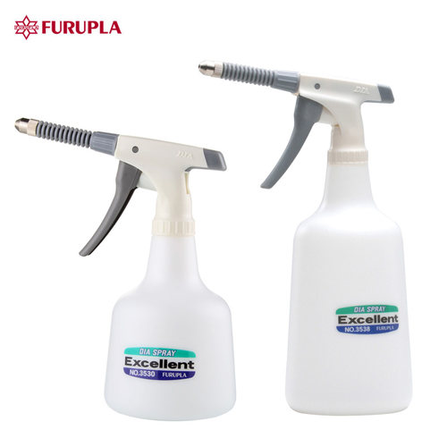 FURUPLA 有机溶剂用喷雾器 象牙白500ml/1000ml 耐酸碱防锈剂喷壶汽油柴油喷壶日本进口清洁剂塑料喷壶 含票