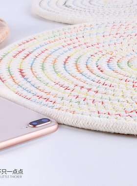 2021 New Bowl mat Nordic plate pad insulating  anti-hot