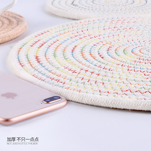 2021 New Bowl mat Nordic plate pad insulating  anti-hot