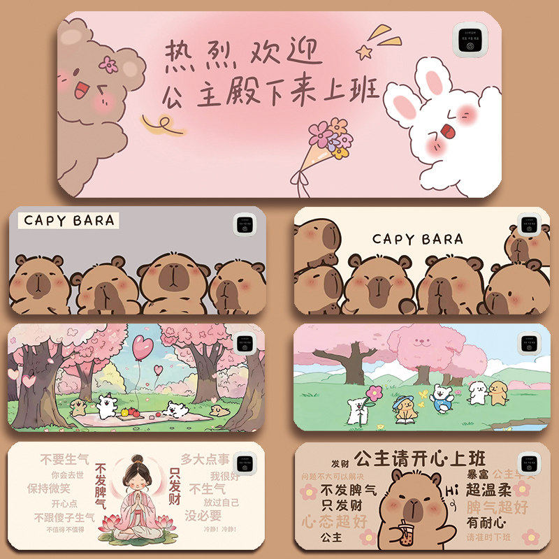 加热滑鼠垫暖桌垫学生书
