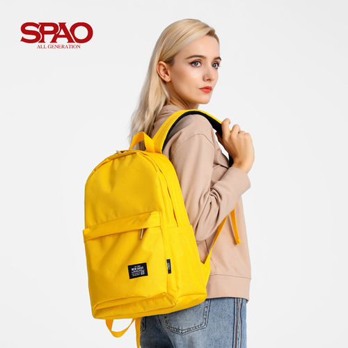 SPAO女通勤14英寸大容量双肩包