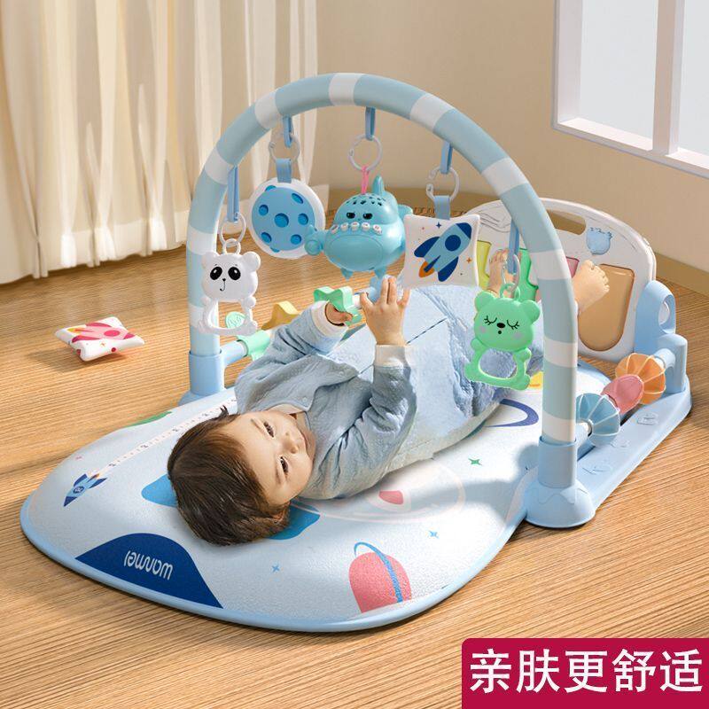 婴儿脚踏钢琴健身架新生儿幼儿宝宝小孩音乐益智早教玩具3个月1岁
