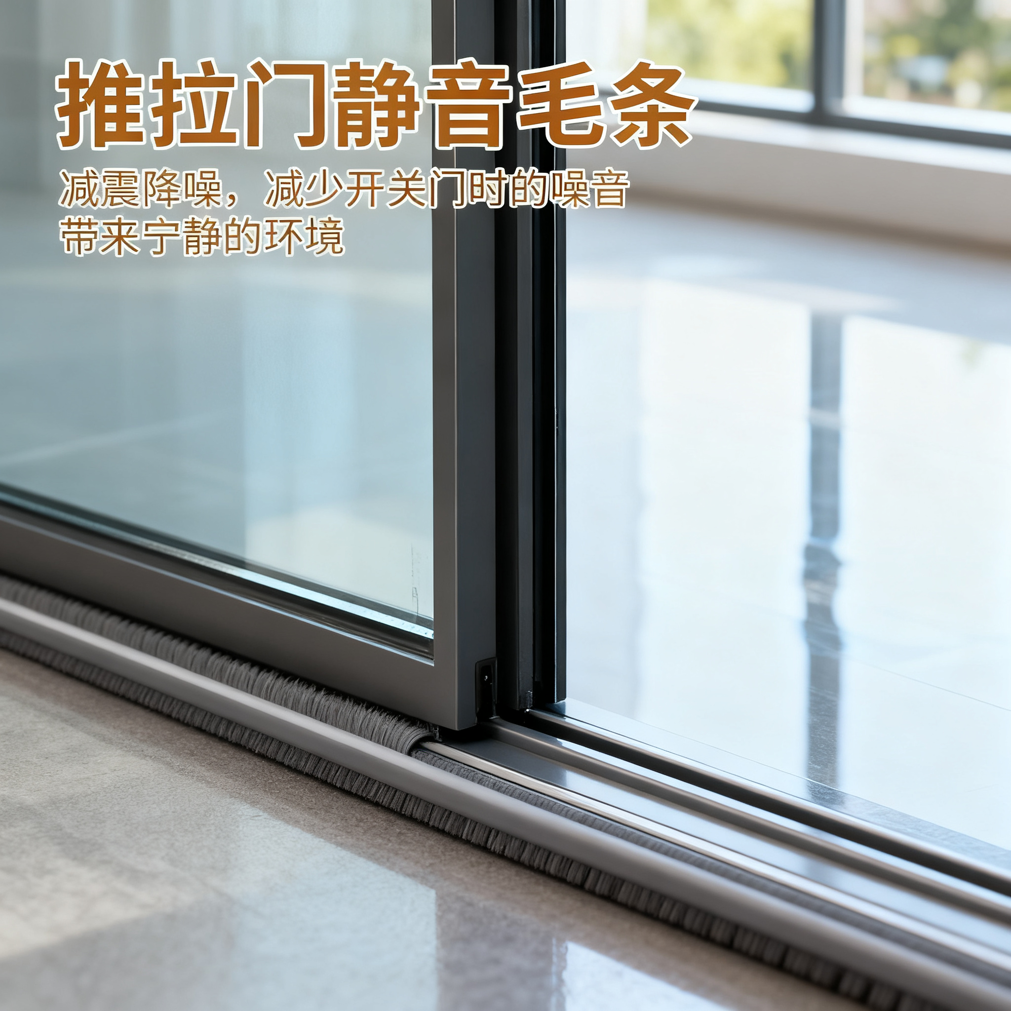 推拉门底部密封条拉门门缝阳台推拉窗轨道玻璃门防风缝隙防尘毛条,基础建材,密封条,淘宝优惠券,粉丝福利购,淘宝优惠卷