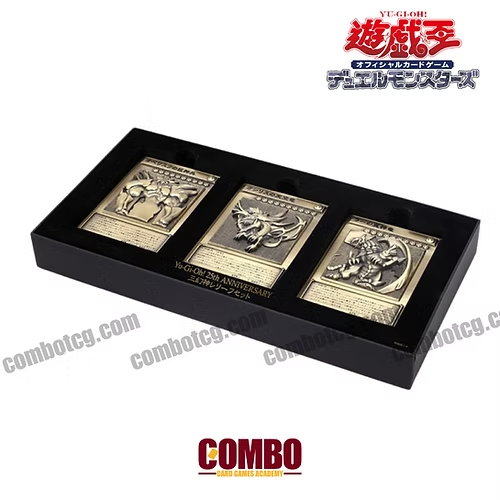 【代购】《游戏王》25 周年纪念版 “三幻神金属收藏卡套装”