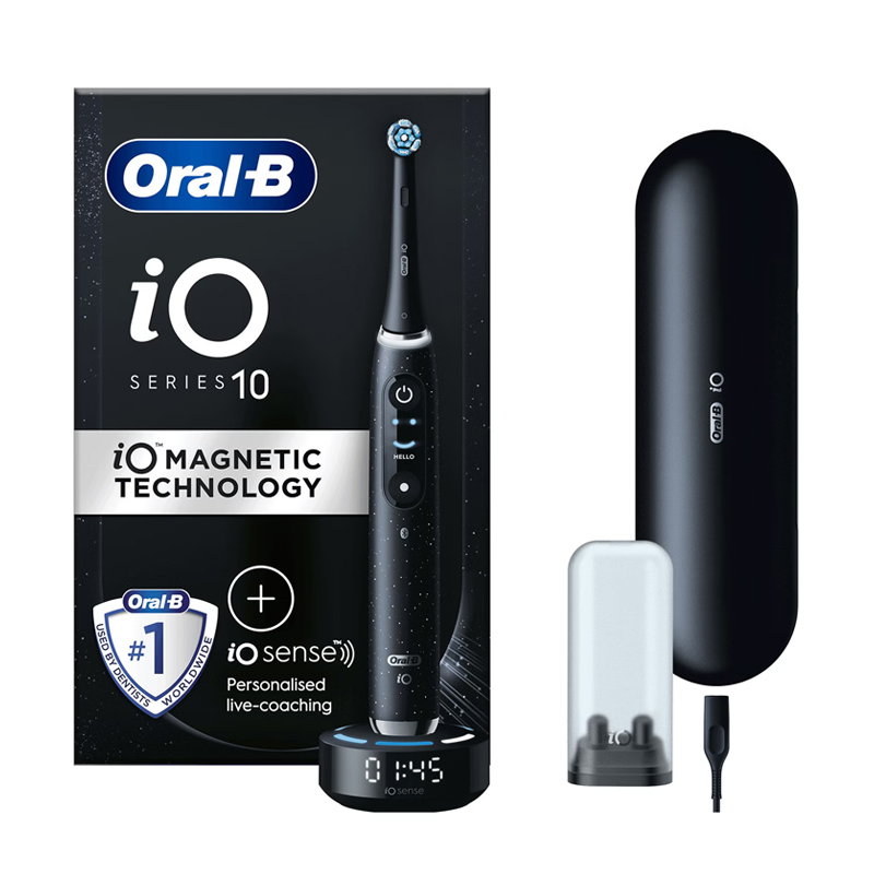【代购】Oral-B iO10 智能电动牙刷全自动七夕节情侣礼物送男士
