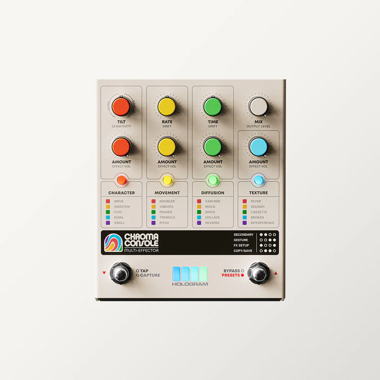 【代购】Hologram Electronics Chroma Console 多效果器踏板