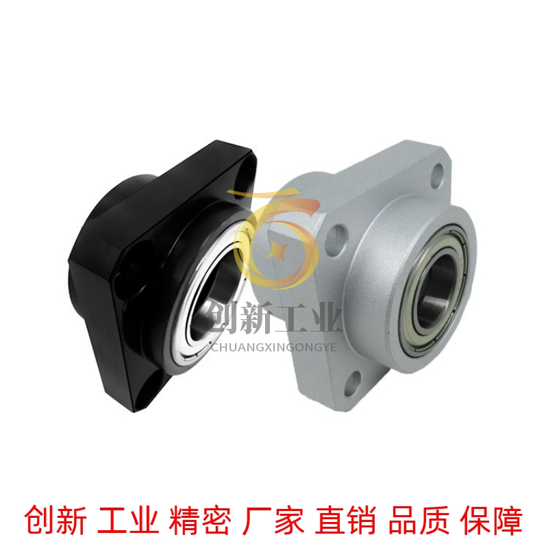 怡合达BFU71/72系列带座轴承 双轴承引导式 方法兰型孔径3-17mm