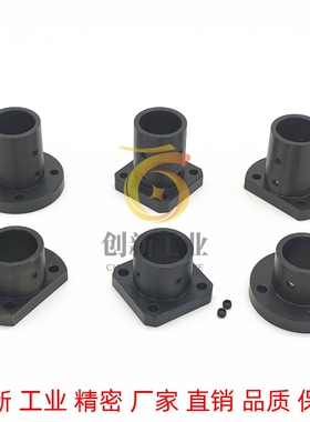 替代双切边法兰光轴支撑座 固定座 导杆导套固定座 立杆法兰座STH