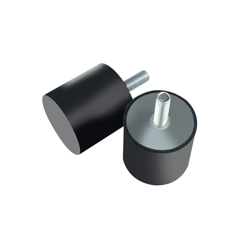 C-VE3030-20 0808/1508/1615/2008/2020橡胶减震座 一端外螺纹型