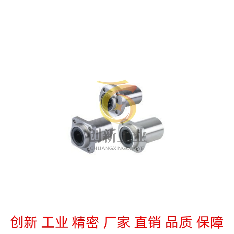 带法兰中型直线轴承LMF01/11/21-d6-d8-d10-d12-d16-d20-d25-d30