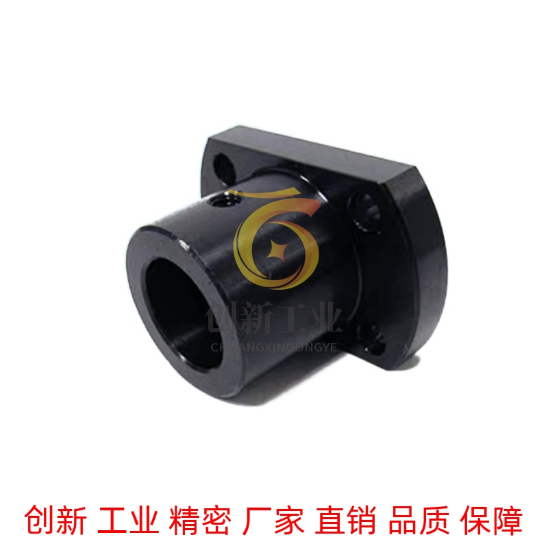 顶丝固定对边法兰 导向轴支座 STHCB STHC 内孔15 16 20 25 30 35