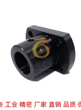 顶丝固定对边法兰 导向轴支座 STHCB STHC 内孔15 16 20 25 30 35