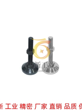 怡合达/WAD46-D100-M16-M20-M24-L不锈钢重载防滑脚杯 固定调节脚