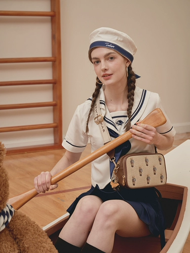 Сумка для телефона для отдыха, небольшая сумка, сумка через плечо, камера, сумка для техники, с вышивкой, с медвежатами