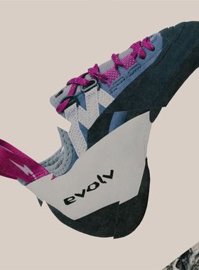 美国EVOLV竞技专业攀岩鞋抱石难度野攀 SHAMAN系带colin