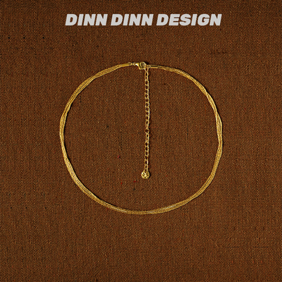 DINN DINN DESIGNvintage系列复古时尚百搭小众新款多层叠戴项链