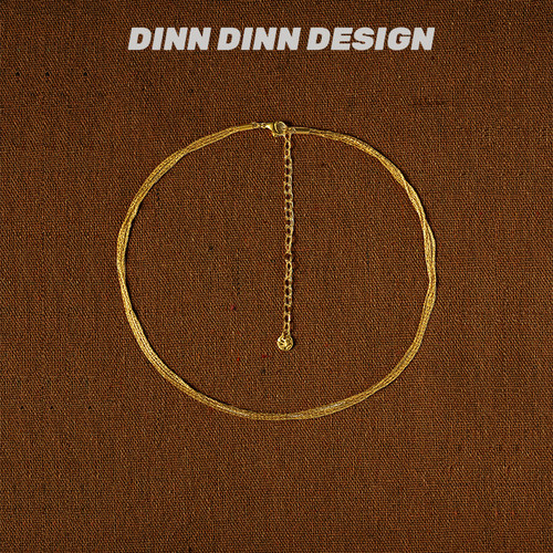 DINN DINN DESIGNvintage系列复古时尚百搭小众新款多层叠戴项链