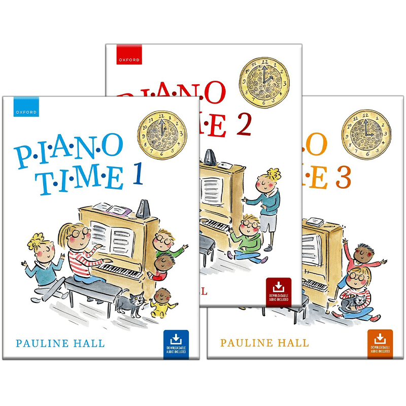 Piano Time Series Volumes 1-3 by Pauline Hall - Taobao product photo 5