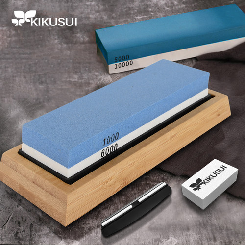 关菊水磨刀石砥石双面高目数精磨