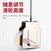 90滑轮不锈钢铝合金门窗滑轮推拉窗移门轮五金配件 828 4只老式