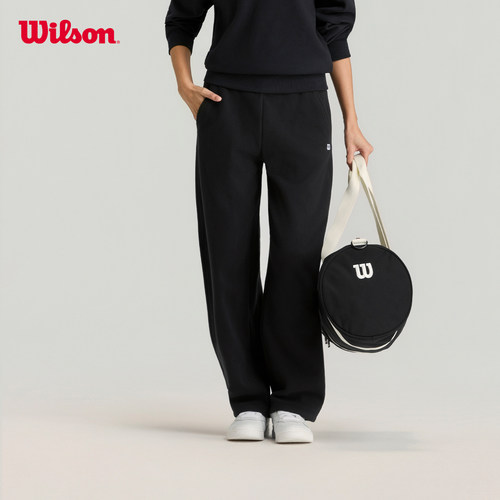 Wilson威尔胜官方双面绒保暖长裤