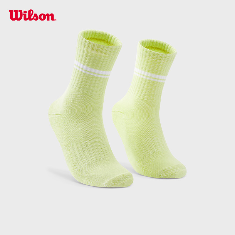 Wilson威尔胜官方男女同款面料抗菌袜子网球运动高腰袜,运动包/户外包/配件,运动袜,淘宝优惠券,粉丝福利购,淘宝优惠卷