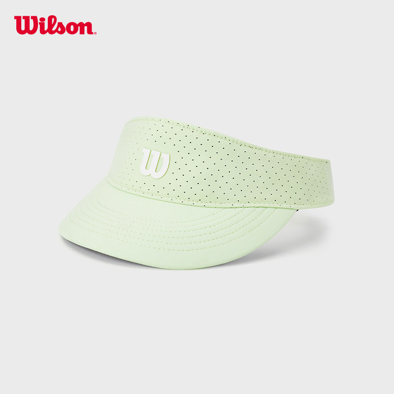 Wilson中性款透气网面网球空顶帽图片