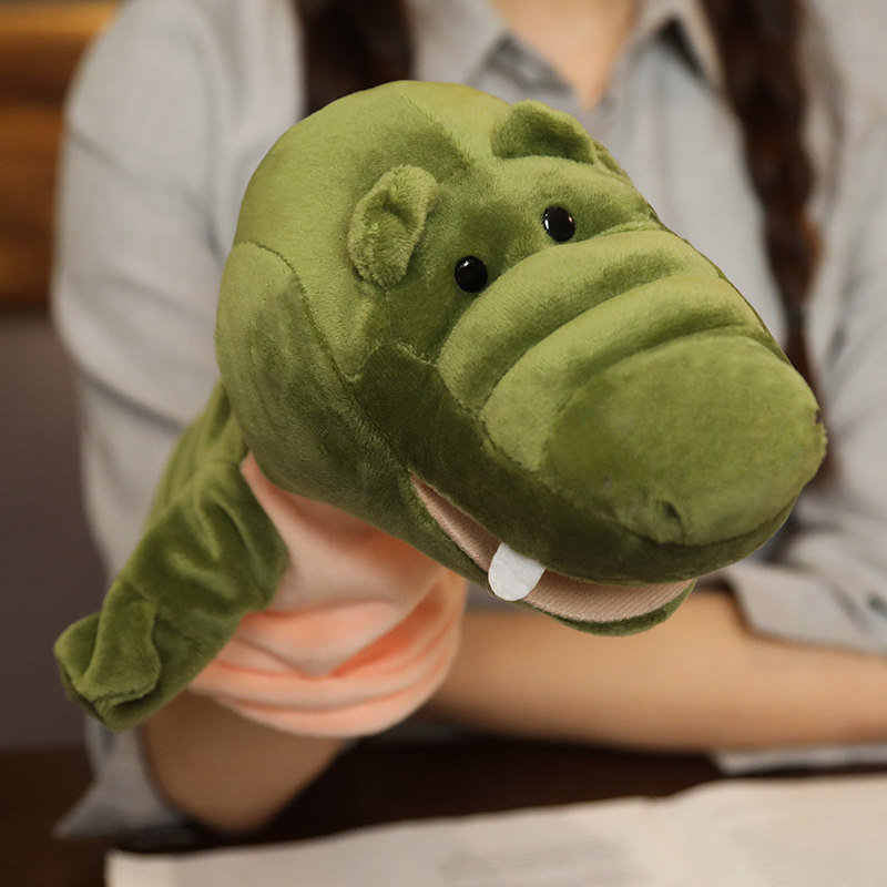Hand puppet toys, animal gloves, with mouths open and movable, dinosaur lions, Wolf dolls, tiger dolls, Children's Day gifts thumbnail 8