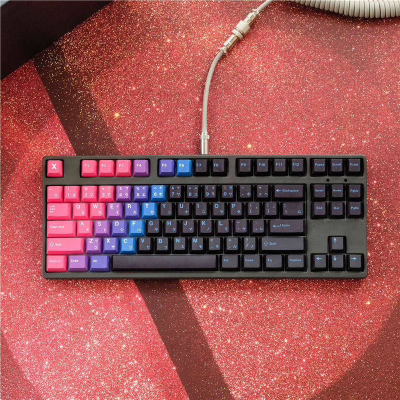 REGE KEYCAPS 심포니 PBT 5면 승화 맞춤형 애니메이션 2차원 키캡 기계식 키보드