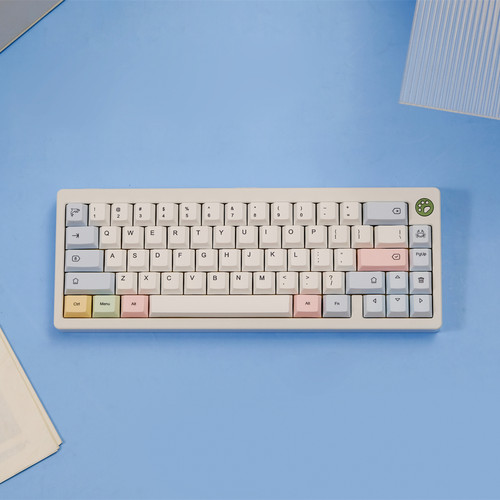 粉笔英文键帽 PBT原厂高度 热升华 机械键盘帽 wooting 醉鹿 雨75