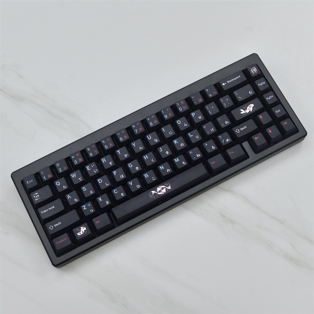 GMK ZENPOND 키캡 애니메이션 PBT 오리지널 고도로 승화된 기계식 키보드