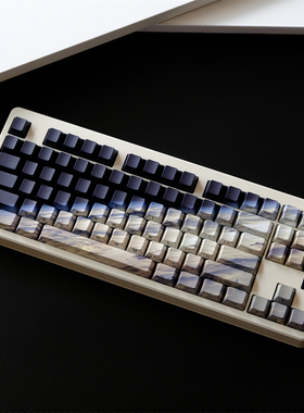 地球侧刻 PBT 原厂高度 热升华 机械键盘帽 wooting 醉鹿 雨75