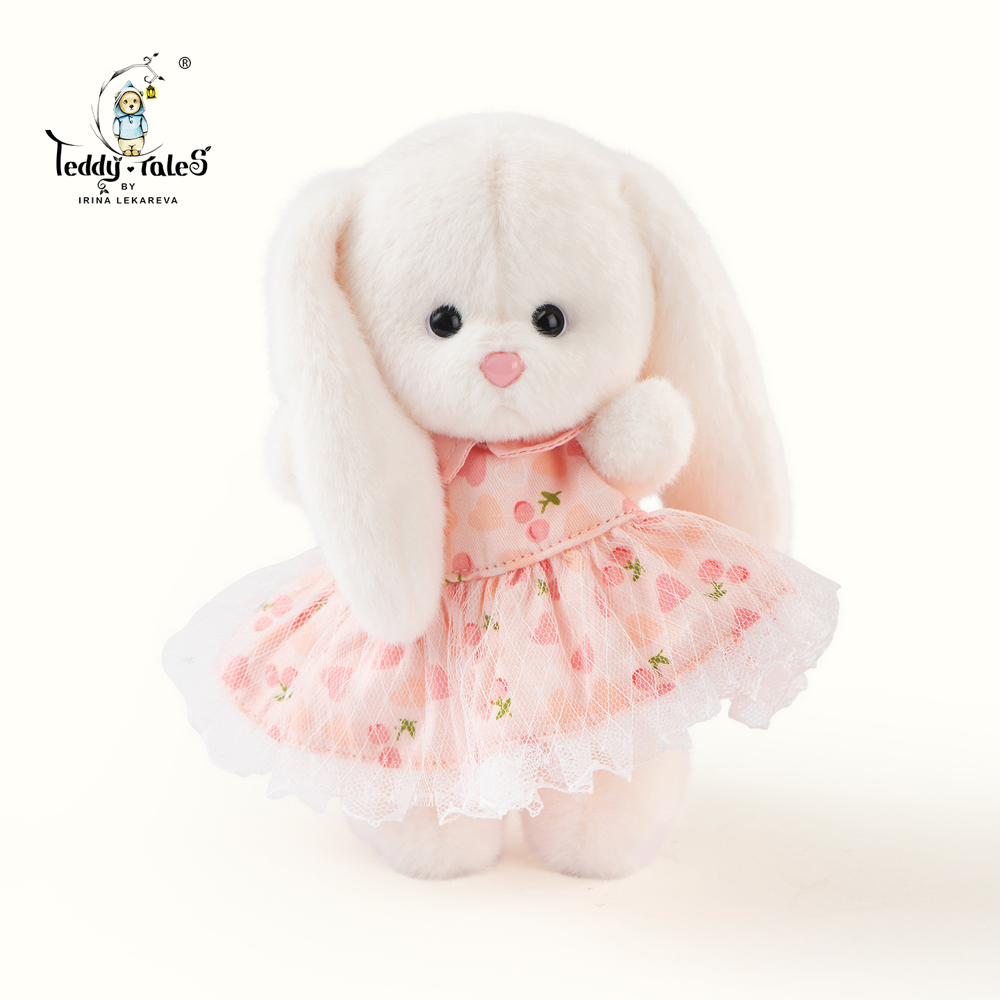 TeddyTales莉娜熊小兔子挂件可爱包挂玩偶车载毛绒娃娃生日礼物