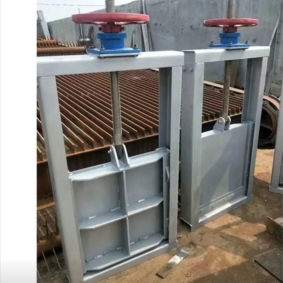 钢制农田机门一体式手动