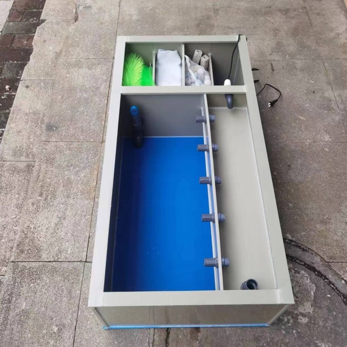 PP塑料板过滤盒大型观赏